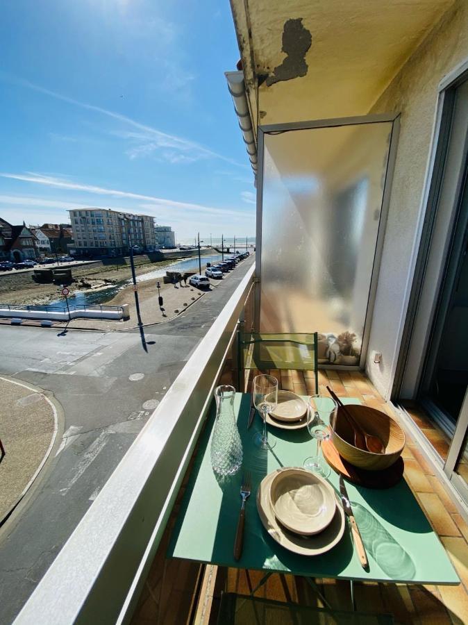 Studio Vue Mer Balcon Sud Et Garage Prive Wimereux Exterior foto